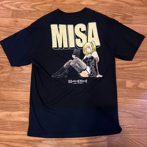 🚨ON SALE!!⚡️MISA DeathNote Black T-shirt⚡️